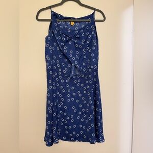 FARM RIO Brazil Blue Floral Women's Skirt